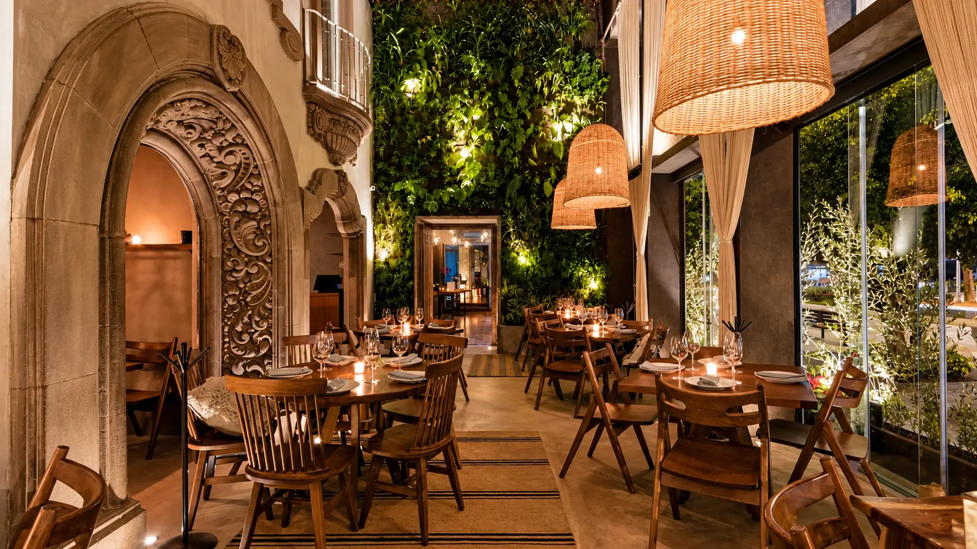Terraza de Taboo Polanco, sede del encuentro ejecutivo CX sin límites en Ciudad de México